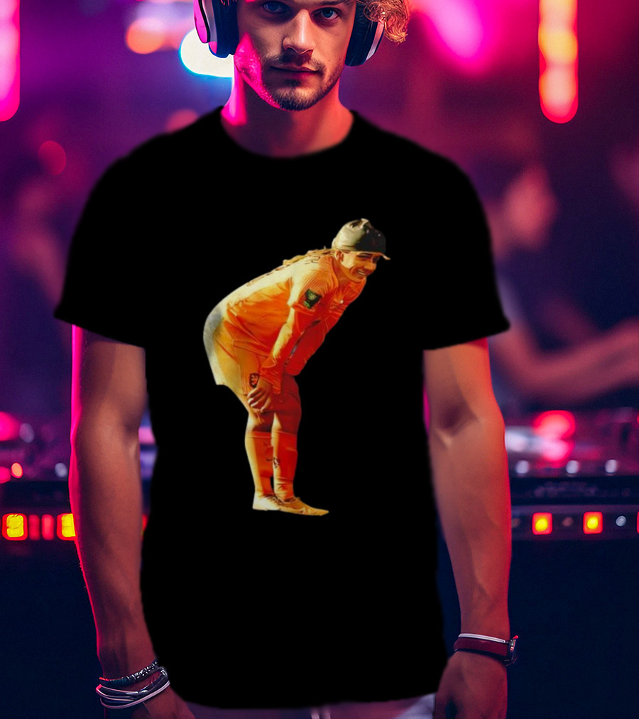 Spare One For Danielle Van De Donk Soccer Player Orange T-Shirt