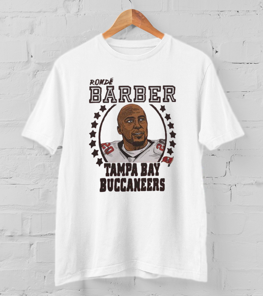 Ronde Barber Tampa Bay Buccaneers Stars T-Shirt