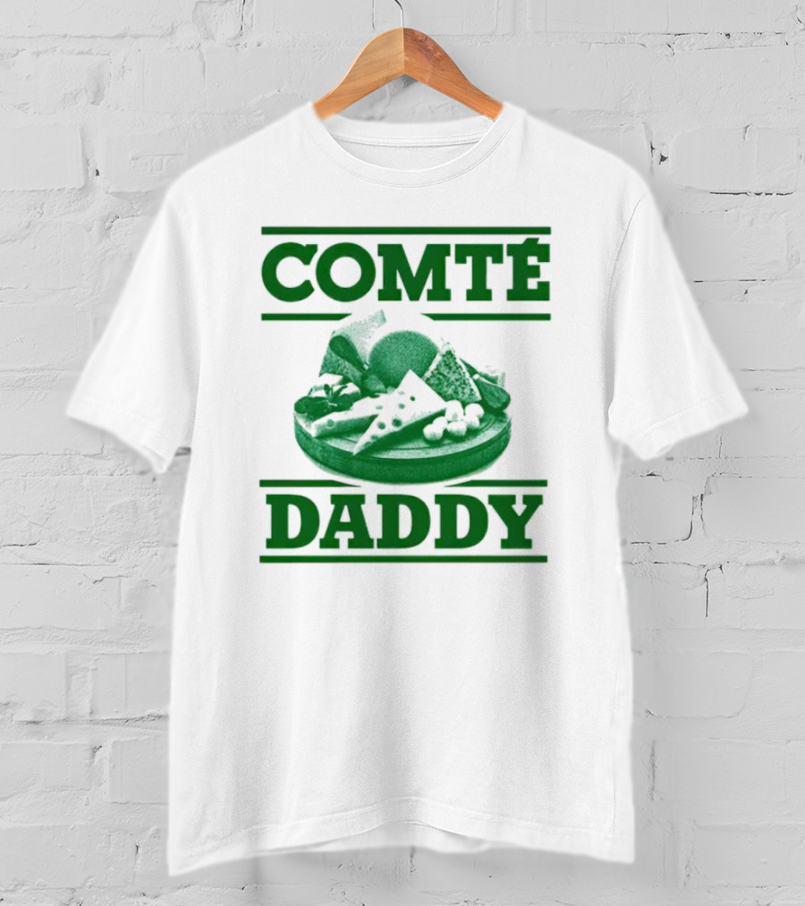 Comté Daddy Cheese Plate T-Shirt