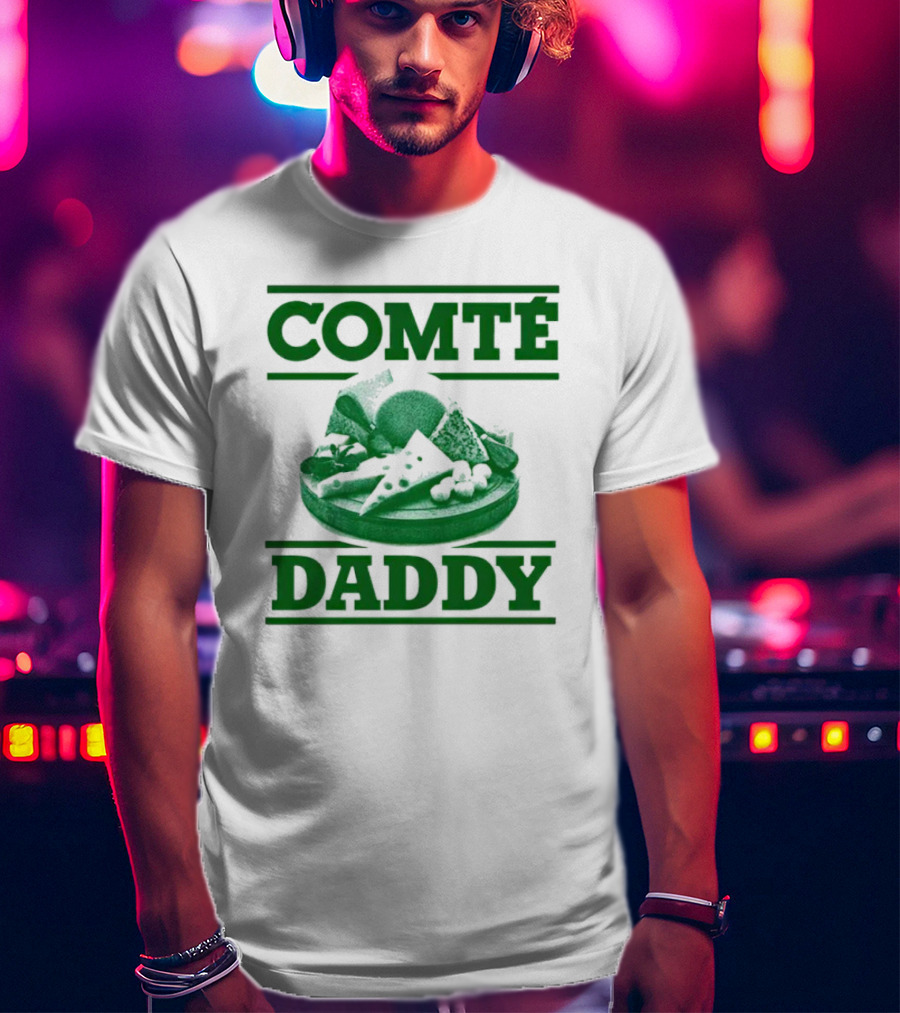 Comté Daddy Cheese Plate T-Shirt