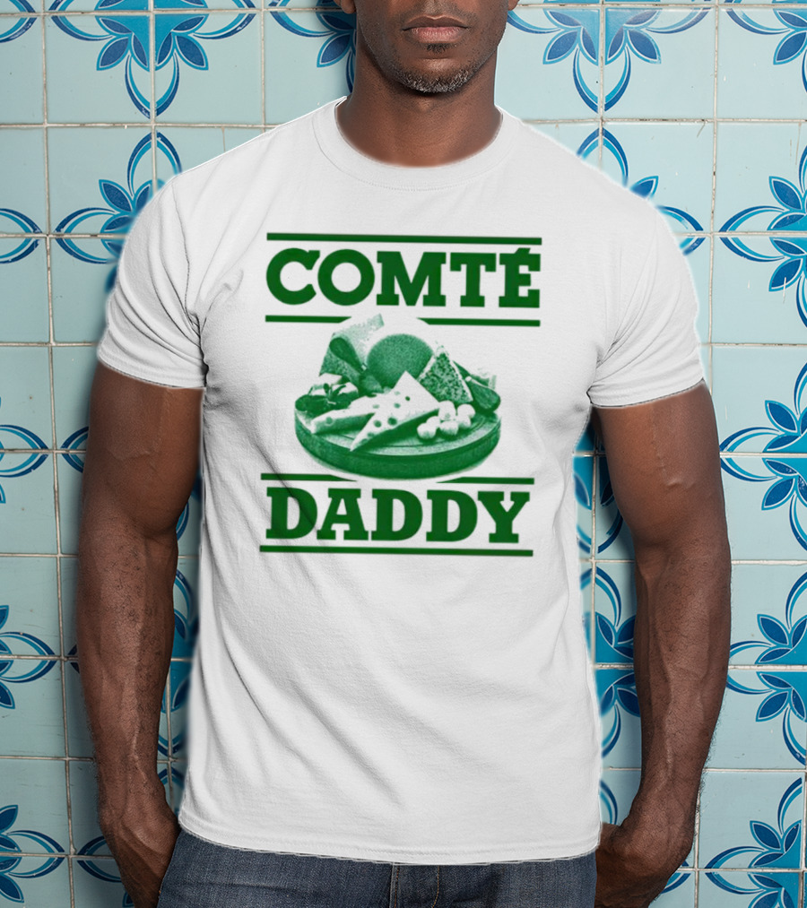 Comté Daddy Cheese Plate T-Shirt
