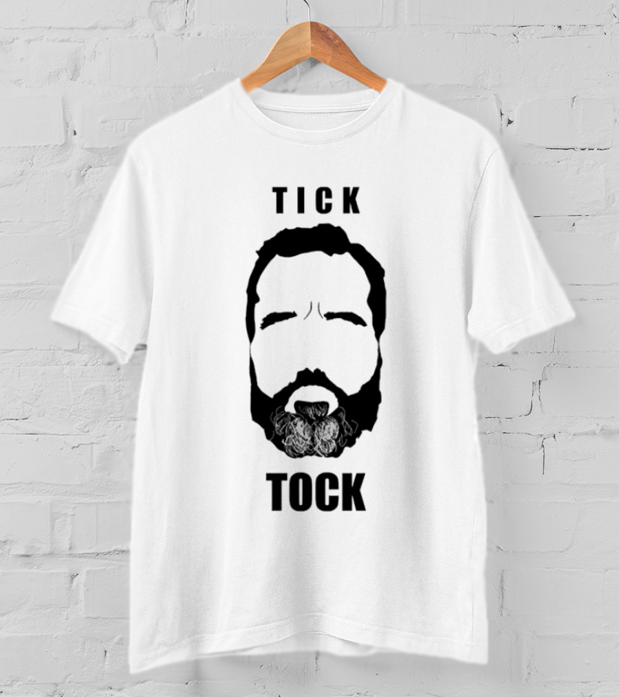 Tick Tock Jack Smith Beard Face T-Shirt