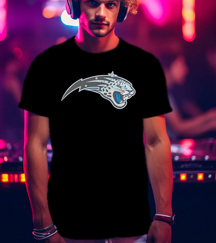 Orlando Magic Jacksonville Jaguars Crossover Emblem T-Shirt