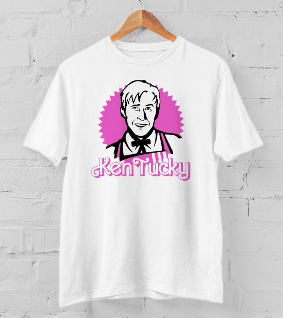 Ryan Gosling Ken Tucky Barbie Mashup T-Shirt