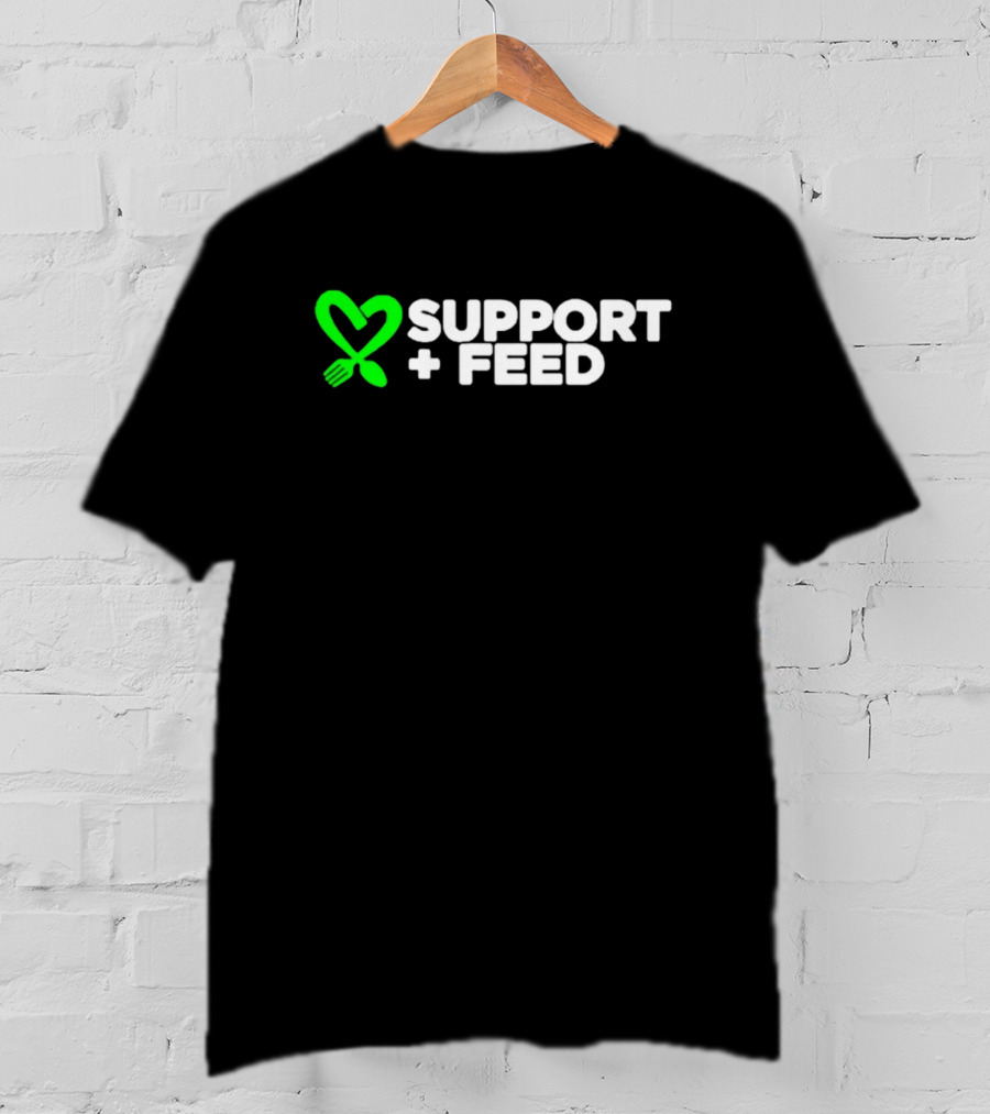 Support Plus Feed Heart T-Shirt