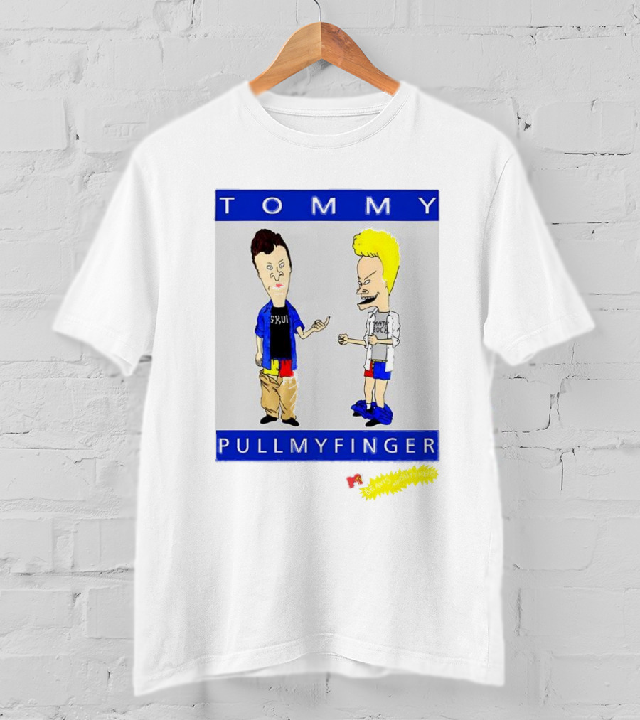 Beavis And Butt-Head Tommy Pull My Finger Album MTV T-Shirt