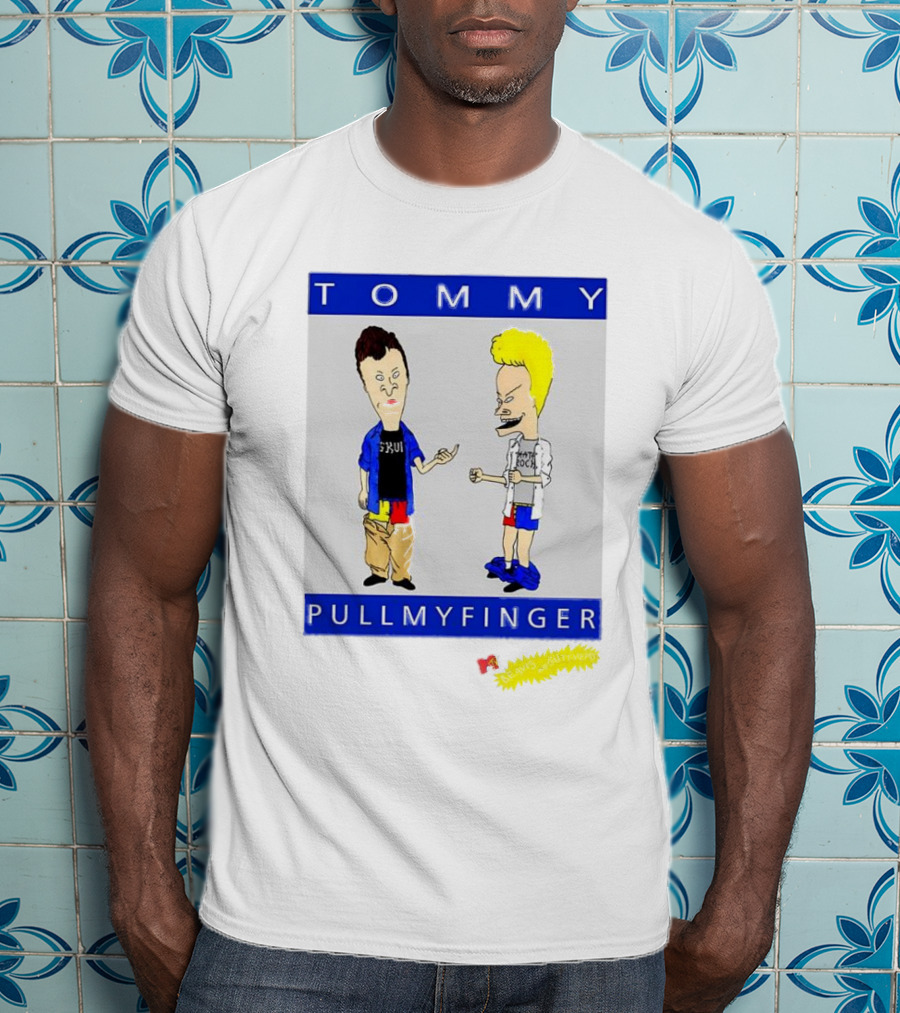 Beavis And Butt-Head Tommy Pull My Finger Album MTV T-Shirt