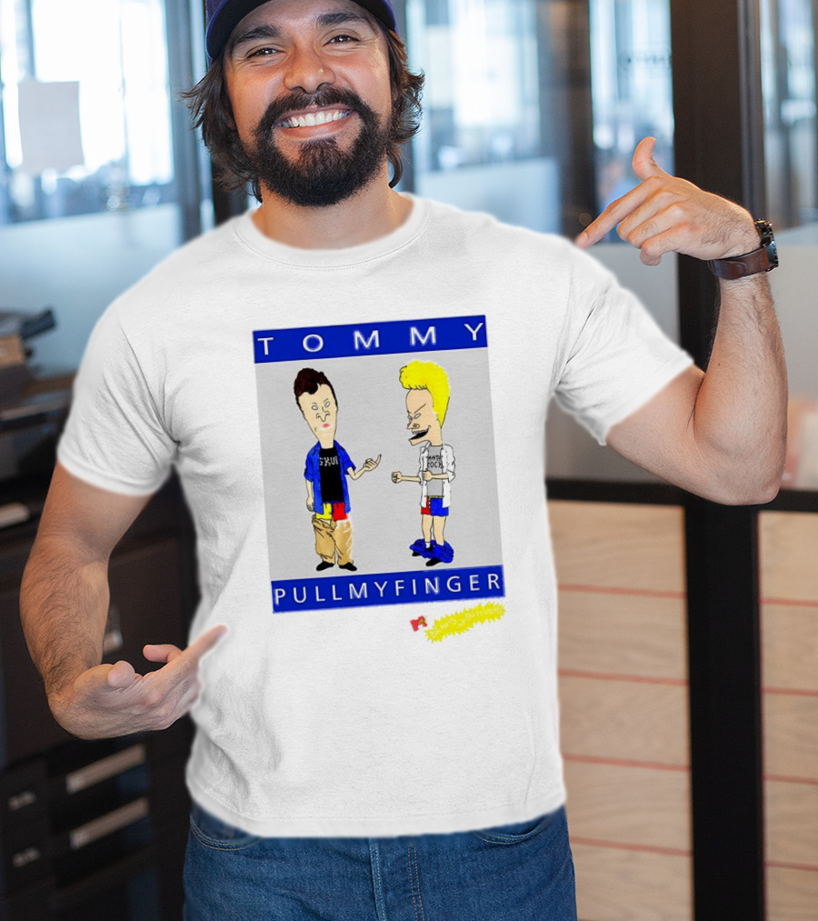 Beavis And Butt-Head Tommy Pull My Finger Album MTV T-Shirt