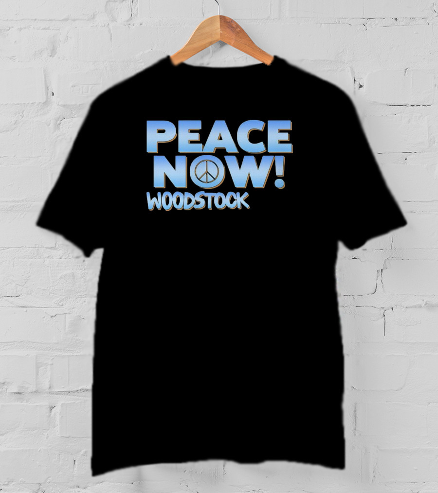PEACE NOW WOODSTOCK Peace T-Shirt