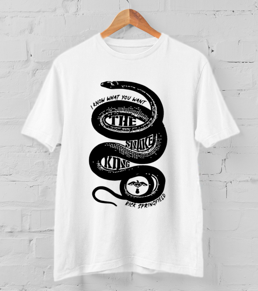 I Know What You Want The Snake King Rick Springfield T-Shirt