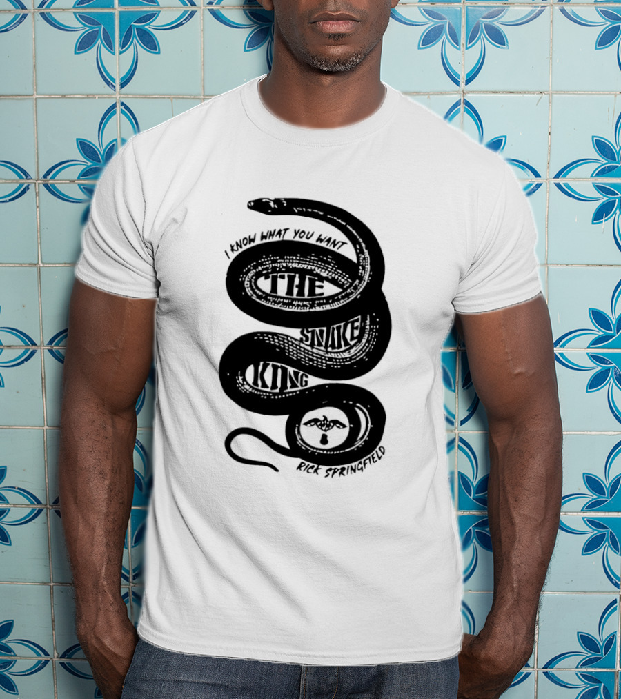 I Know What You Want The Snake King Rick Springfield T-Shirt