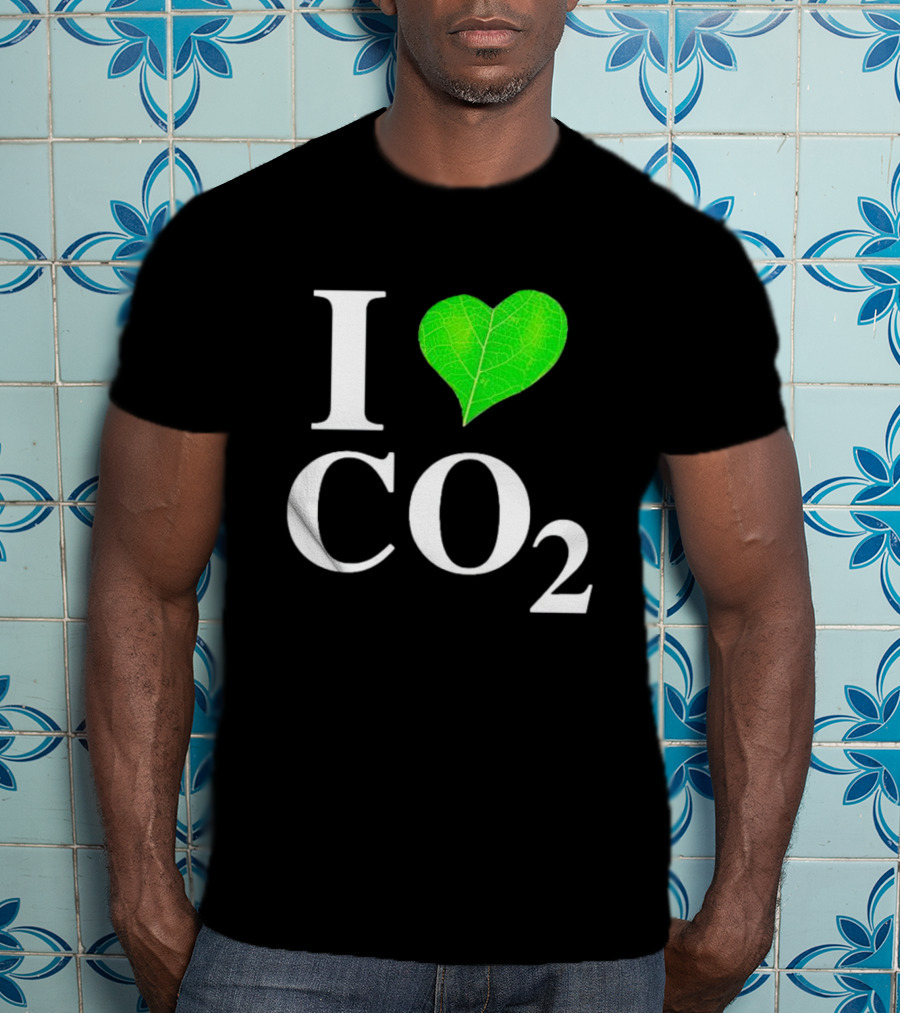 Robin Monotti I Heart CO2 Leaf T-Shirt