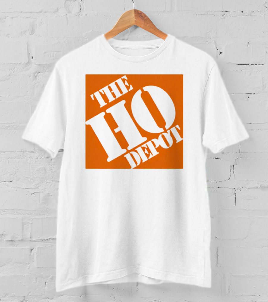 The Ho Depot Orange Square T-Shirt