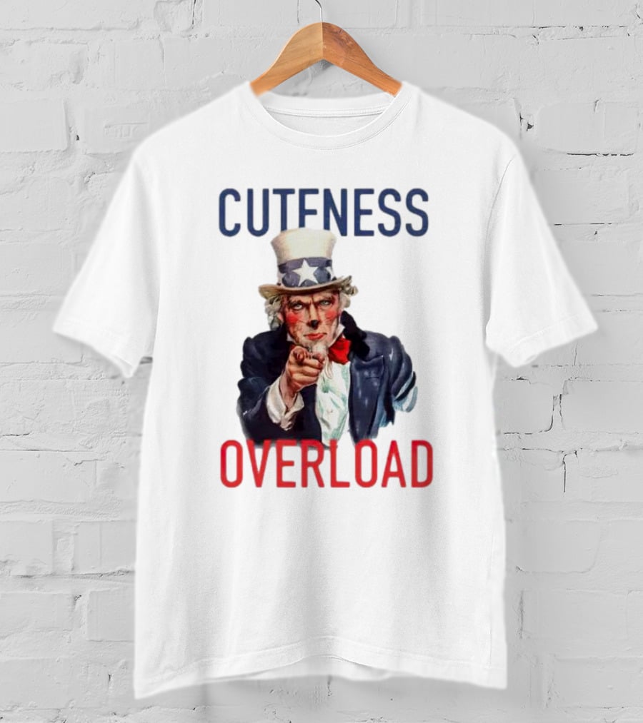 Cuteness Overload Uncle Sam T-Shirt