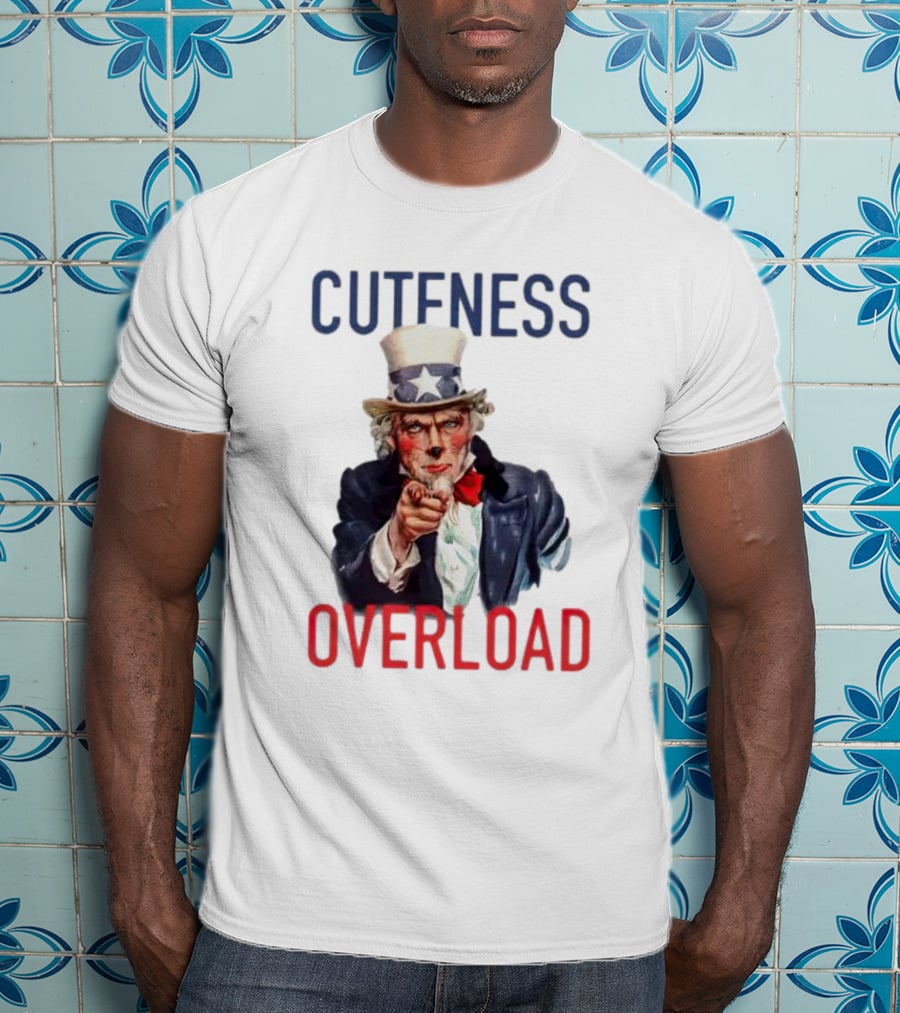 Cuteness Overload Uncle Sam T-Shirt