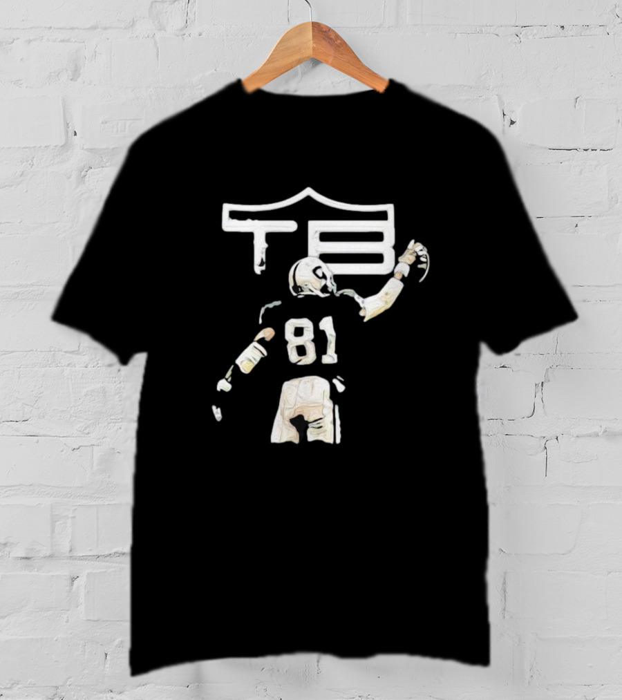 Raiders Tim Brown TB81 Football Legend T-Shirt