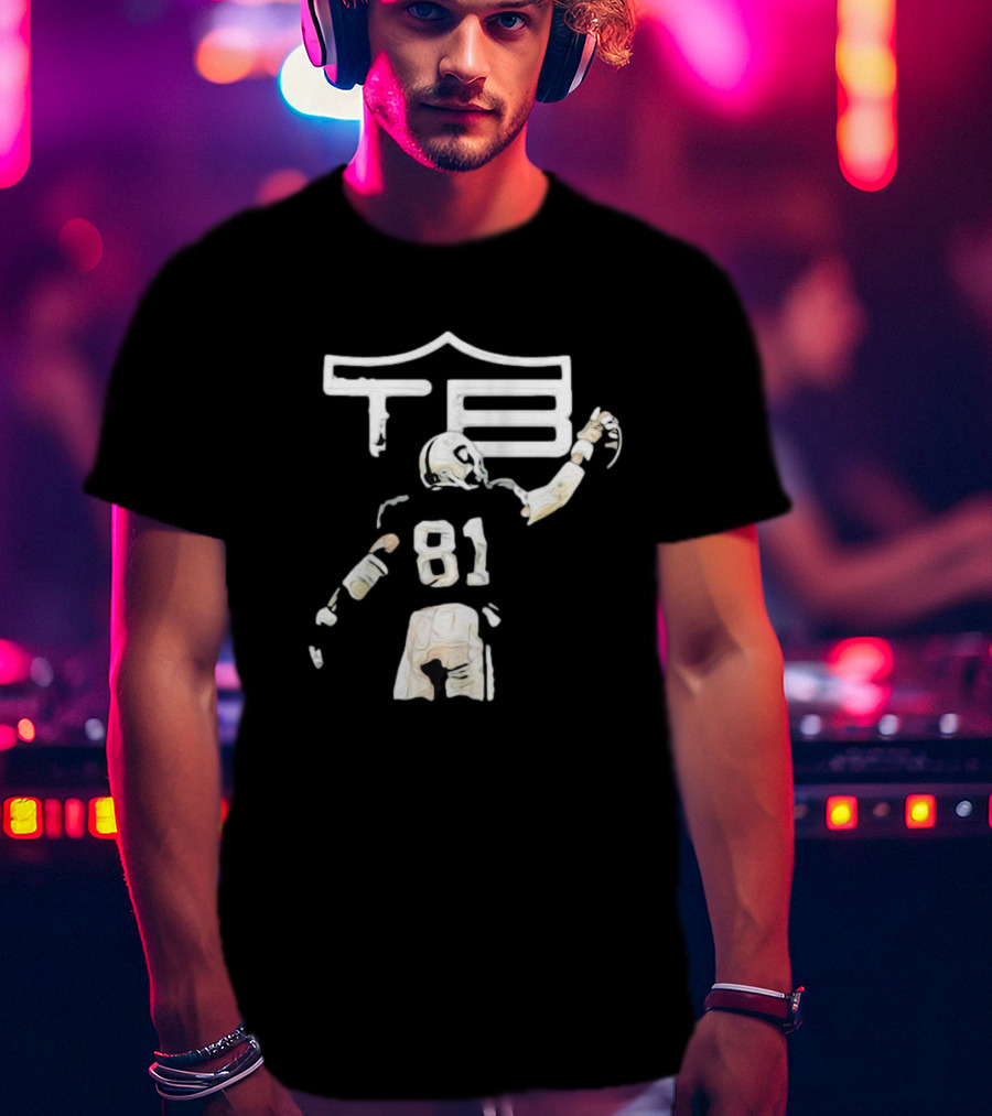 Raiders Tim Brown TB81 Football Legend T-Shirt