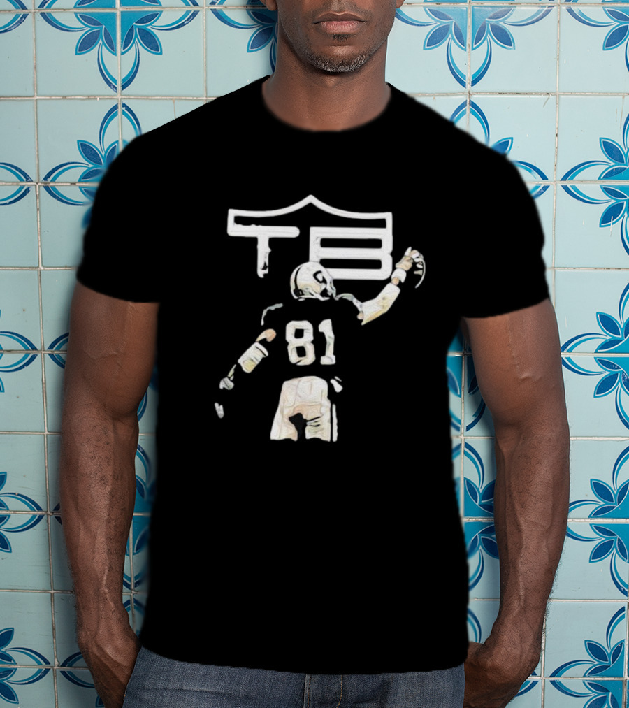 Raiders Tim Brown TB81 Football Legend T-Shirt