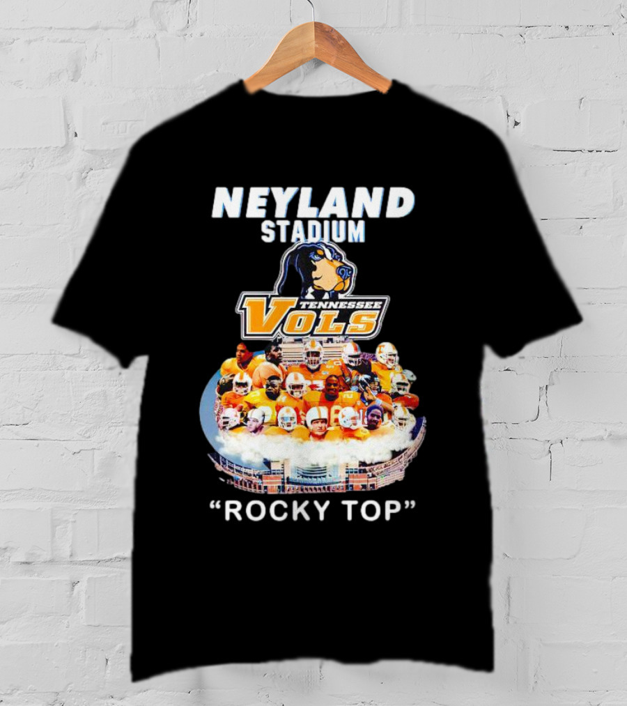 Neyland Stadium Tennessee Vols Rocky Top Football Team T-Shirt