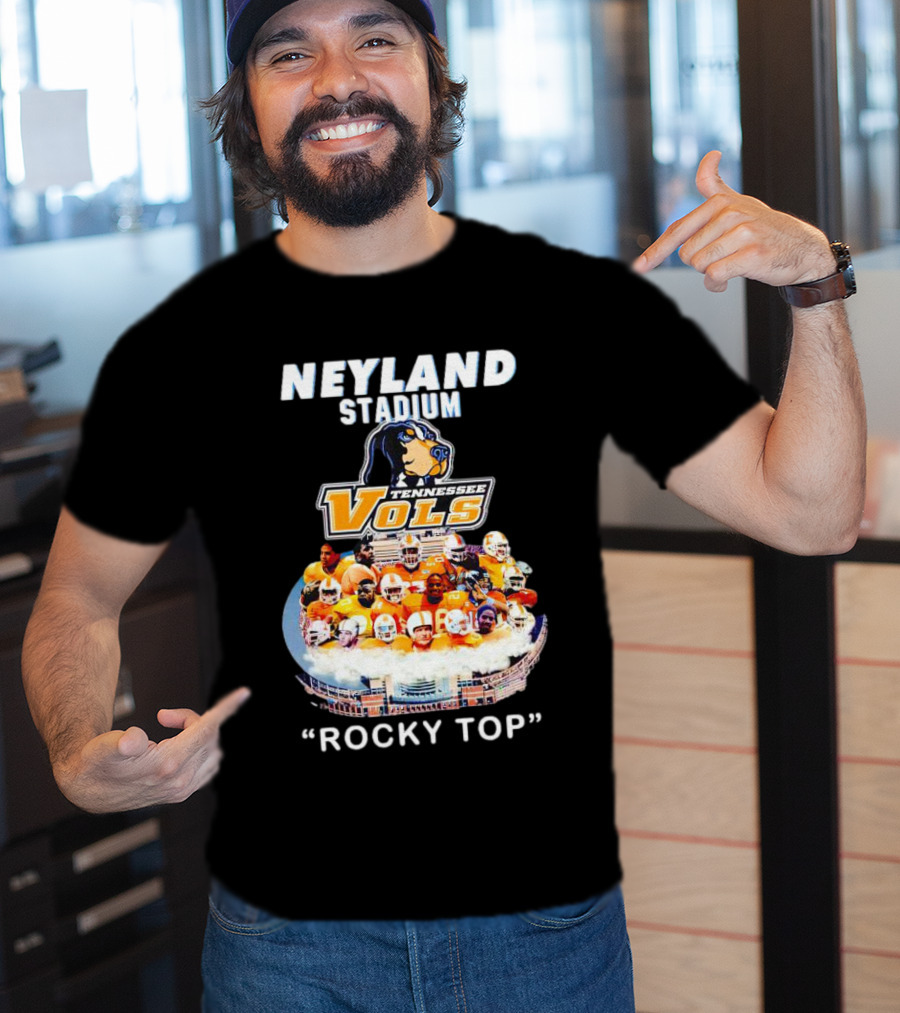Neyland Stadium Tennessee Vols Rocky Top Football Team T-Shirt