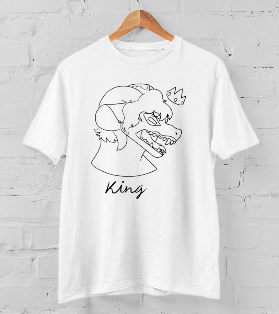 King Crocodile With Crown T-Shirt
