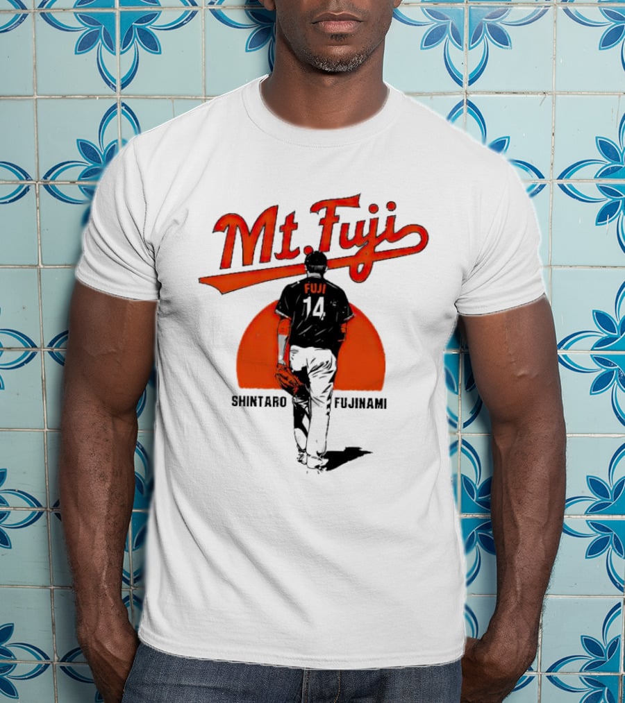 Shintaro Fujinami Mt. Fuji Baseball Baltimore Orioles T-Shirt