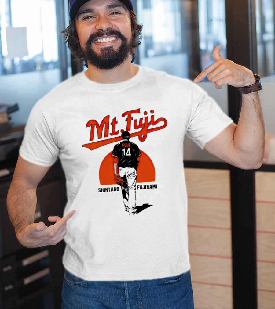 Shintaro Fujinami Mt. Fuji Baseball Baltimore Orioles T-Shirt