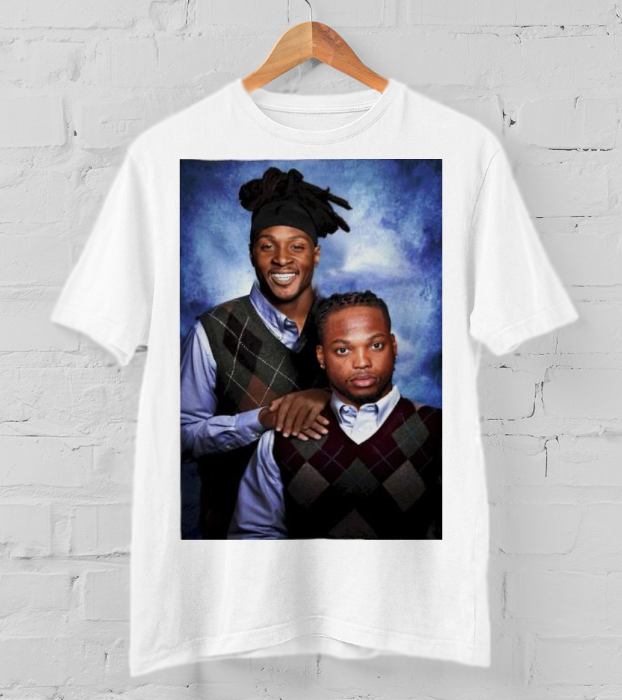Tennessee Titans Derrick Henry DeAndre Hopkins Step Brothers Photo T-Shirt