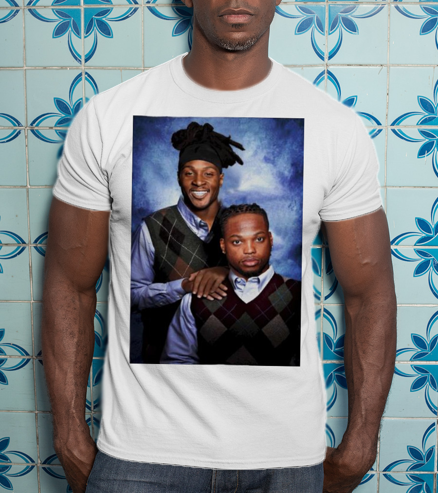 Tennessee Titans Derrick Henry DeAndre Hopkins Step Brothers Photo T-Shirt