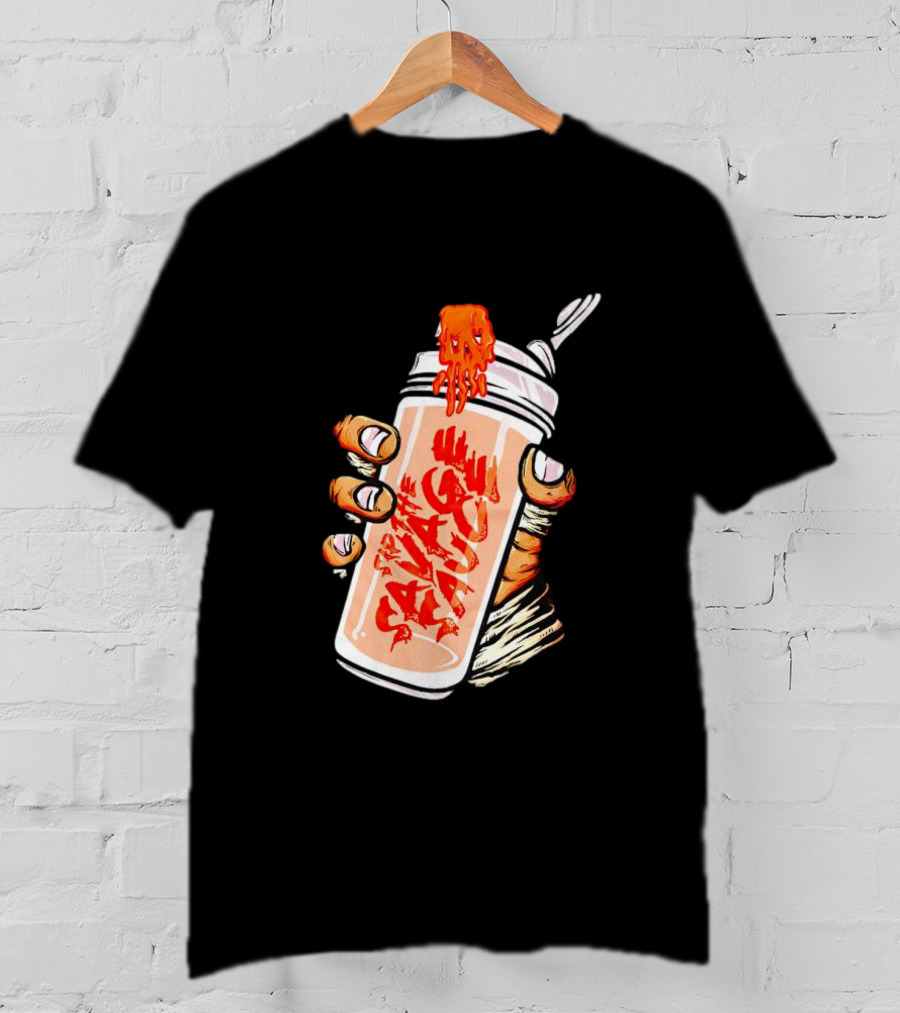 Iron Savages Consume Fiery Savage Sauce Bottle T-Shirt
