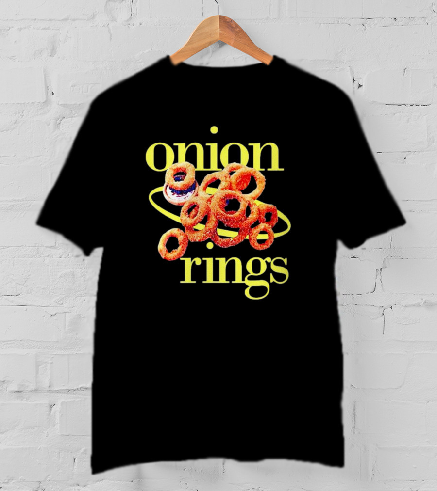 Onion Rings Saturn Orbit Rings T-Shirt