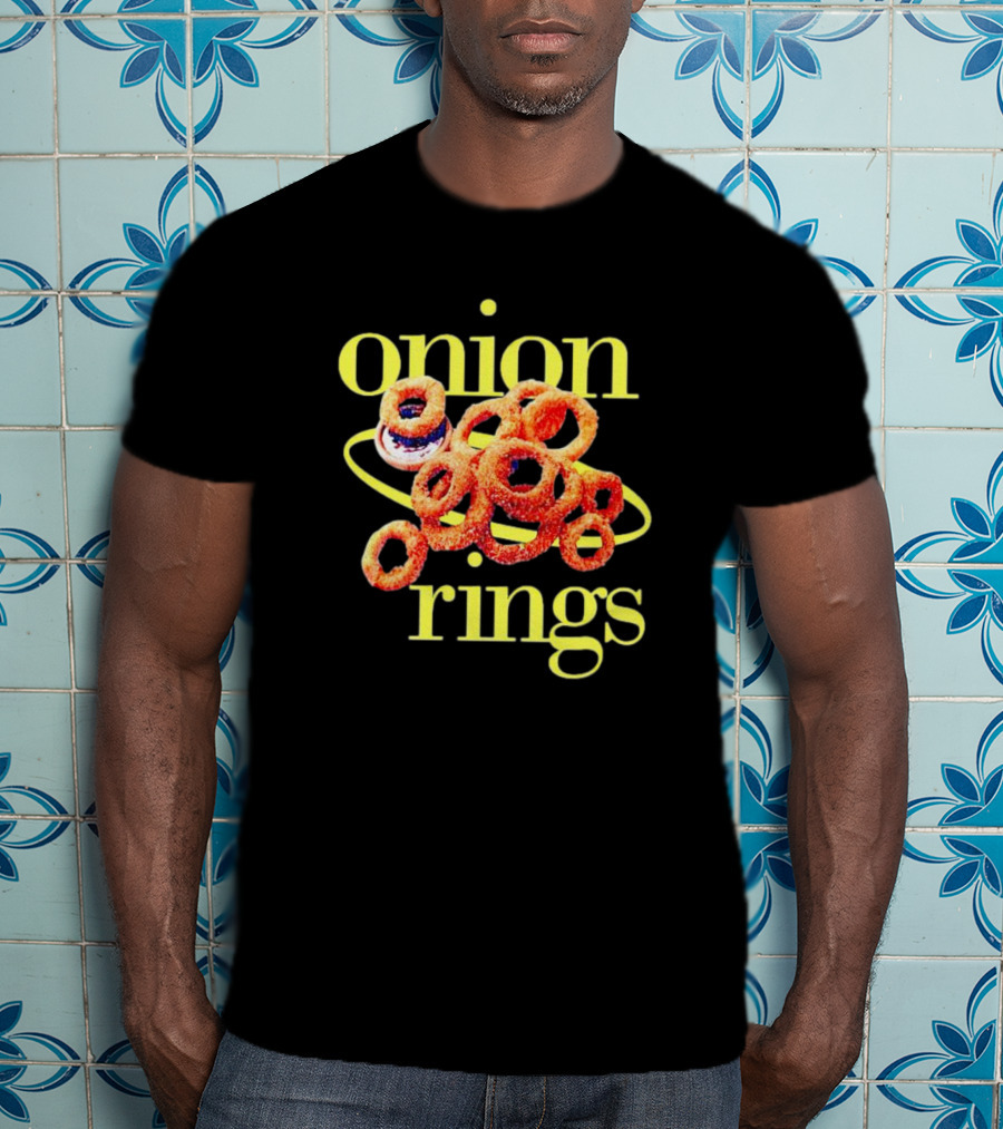 Onion Rings Saturn Orbit Rings T-Shirt
