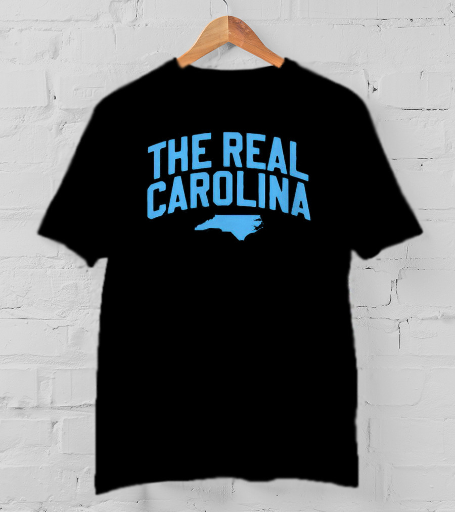 The Real Carolina NC Map T-Shirt