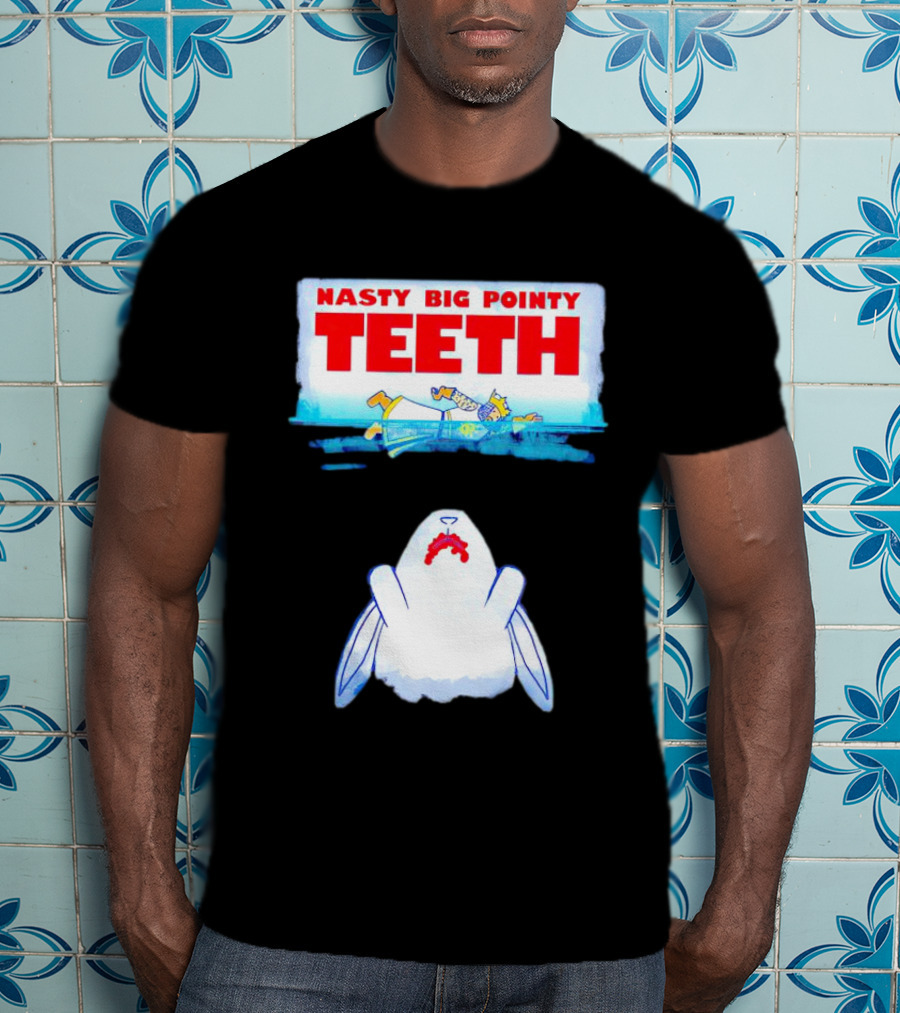 NASTY BIG POINTY TEETH Rabbit Parody With Knight T-Shirt