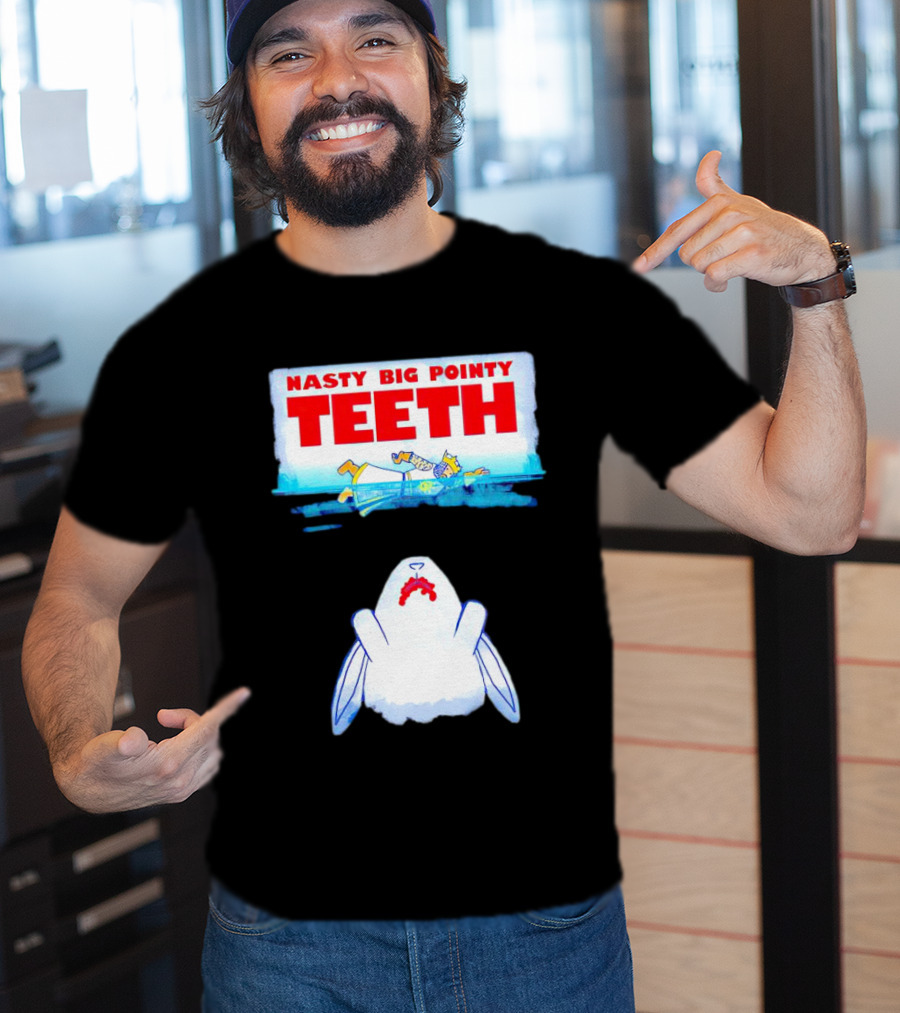 NASTY BIG POINTY TEETH Rabbit Parody With Knight T-Shirt