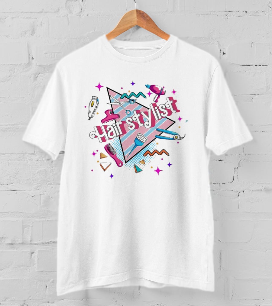 Barbie Hairstylist Retro Iconic Tools T-Shirt