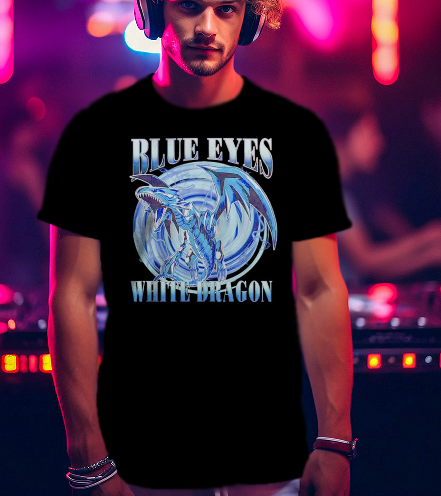 Blue Eyes White Dragon Iconic Character T-Shirt