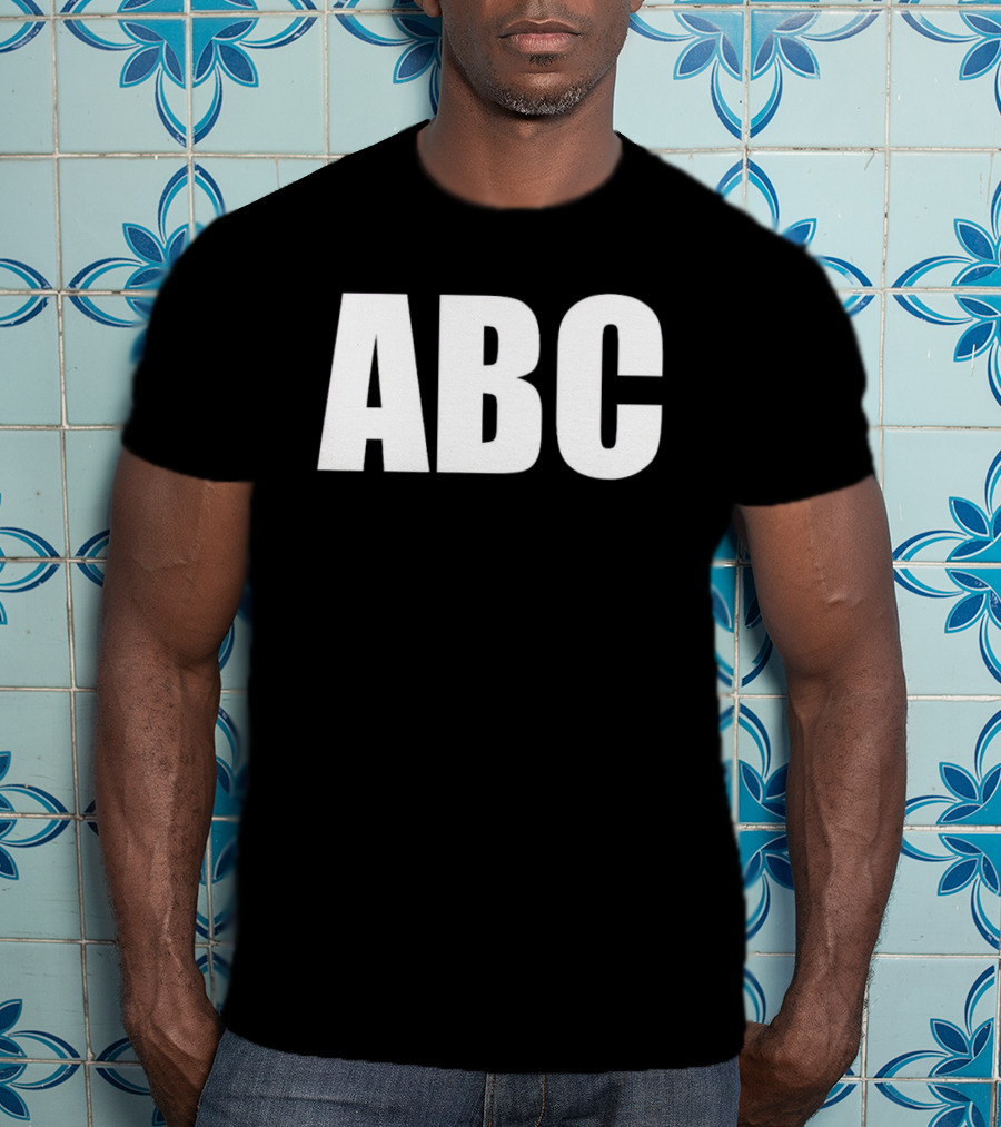 Chris Bey Wrestling ABC Bold Letters T-Shirt