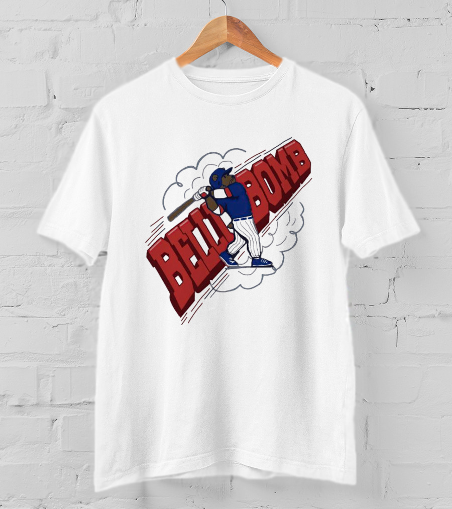 Cody Bellinger Belli Bomb Baseball Hit Iconic Swing T-Shirt