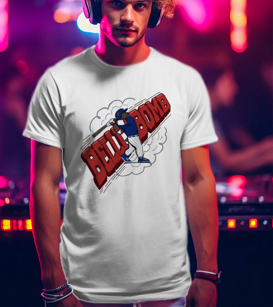 Cody Bellinger Belli Bomb Baseball Hit Iconic Swing T-Shirt