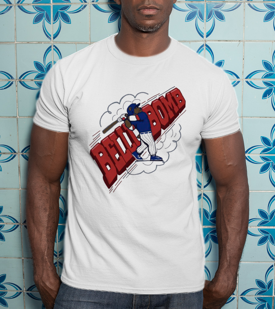 Cody Bellinger Belli Bomb Baseball Hit Iconic Swing T-Shirt