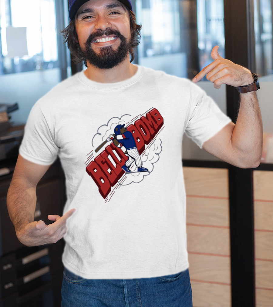 Cody Bellinger Belli Bomb Baseball Hit Iconic Swing T-Shirt