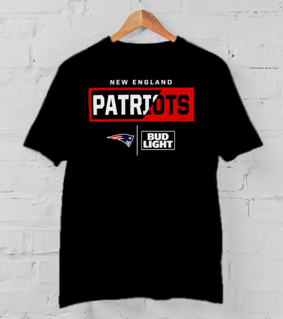 New England Patriots Bud Light Partnership T-Shirt