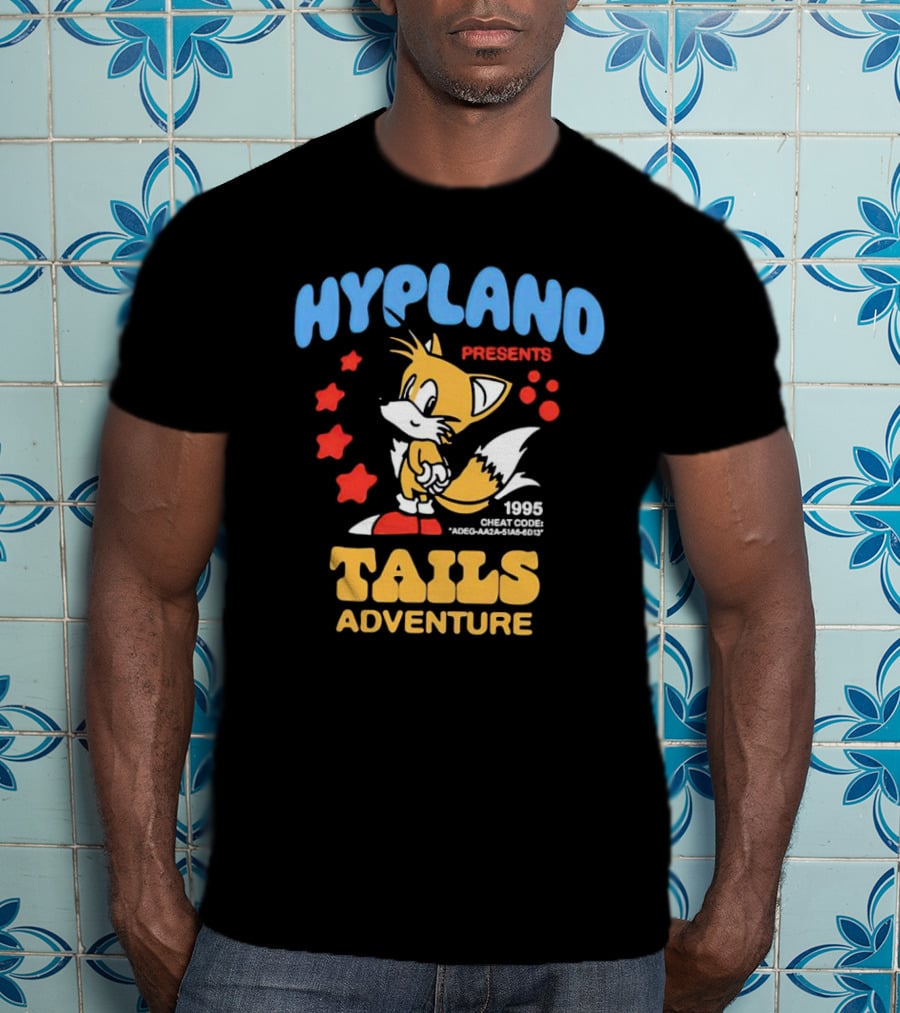 Hypland Presents 1995 Tails Adventure Cheat Code ADEG-AA2A-51A6-6D13 T-Shirt