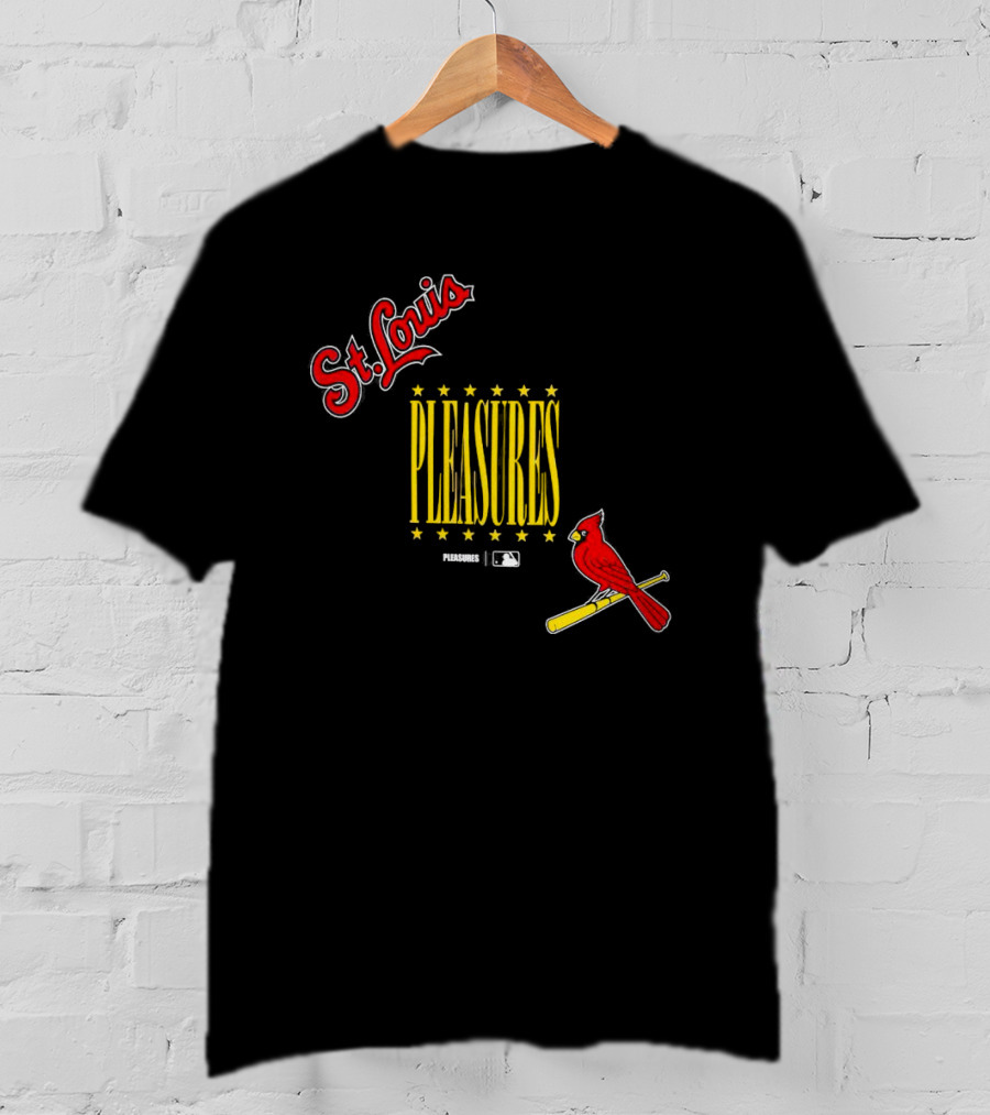 St. Louis Cardinals Pleasures MLB Collaboration T-Shirt