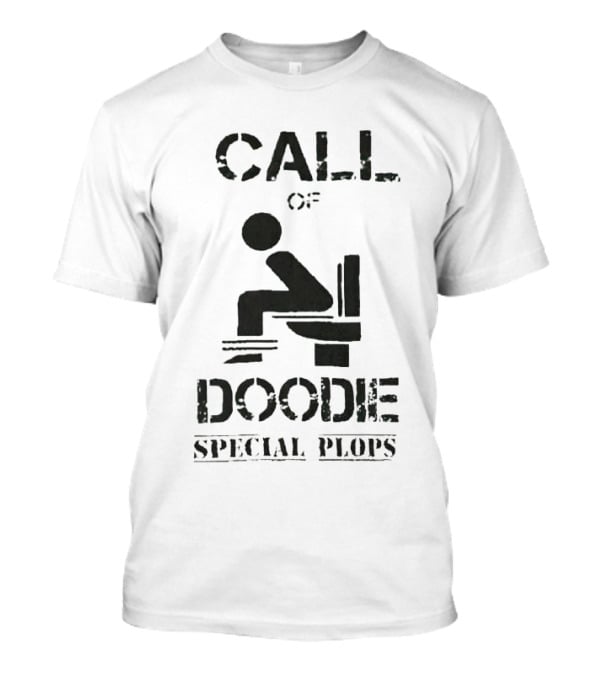 Call Of Doodie Special Plops Toilet Humor Iconic T-Shirt