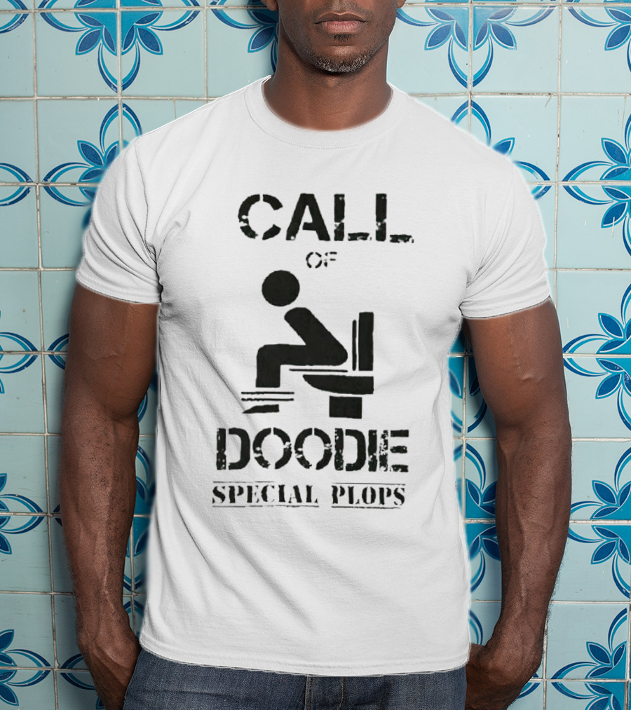 Call Of Doodie Special Plops Toilet Humor Iconic T-Shirt