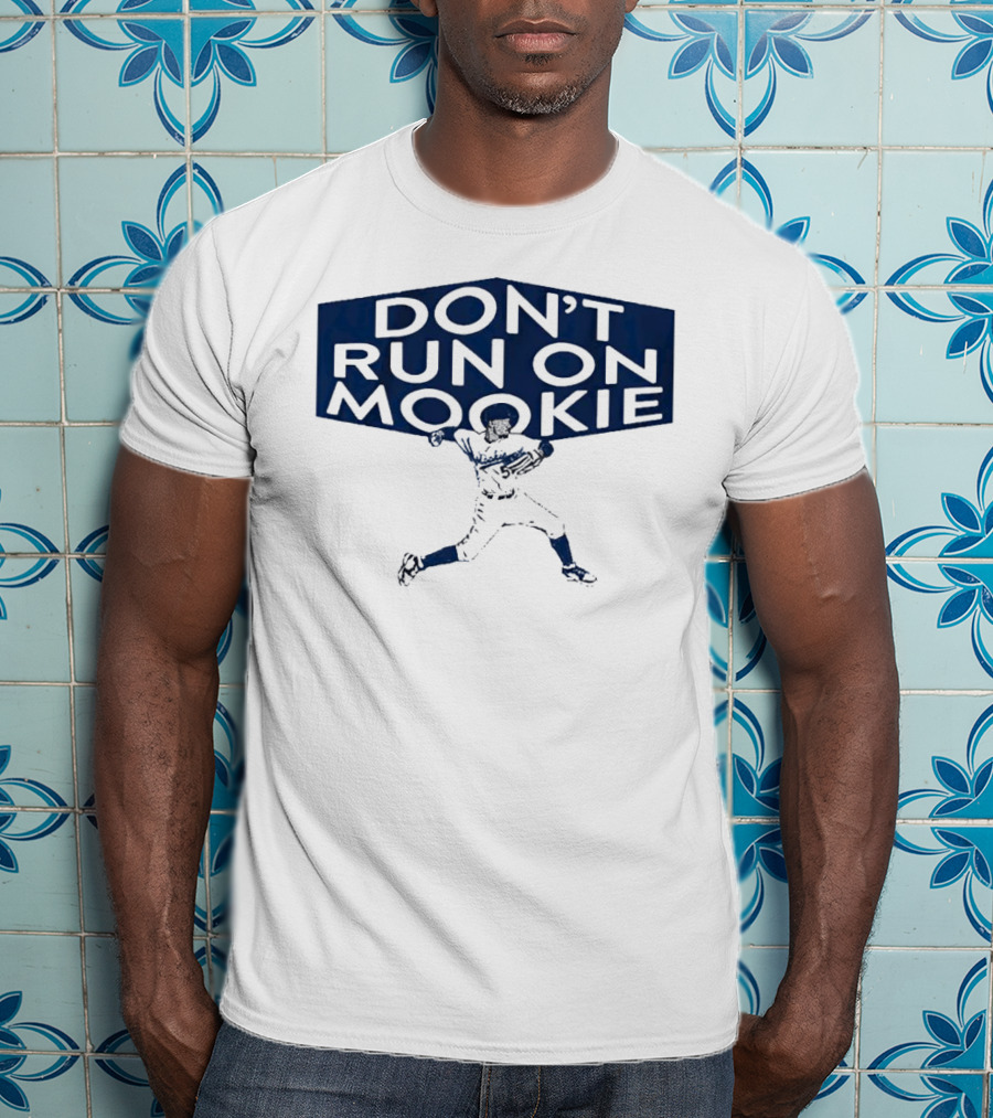 Don’t Run On Mookie Player Silhouette Baseball T-Shirt