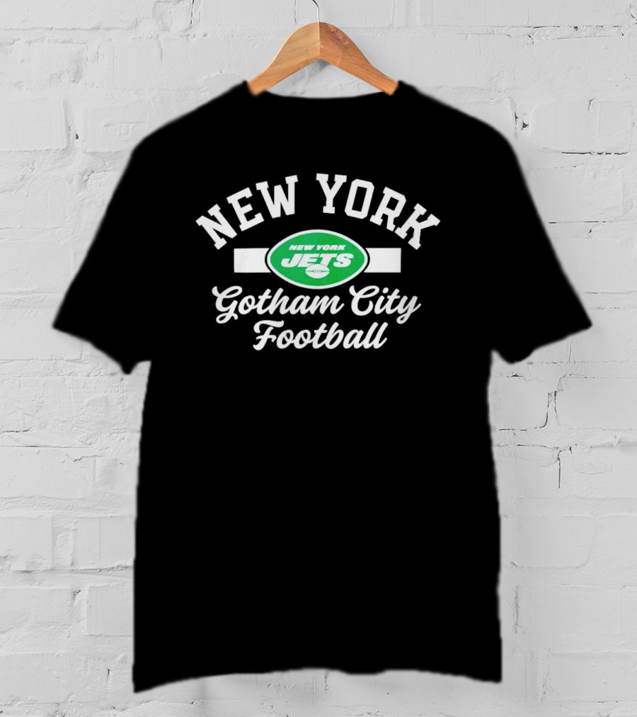 New York Jets Gotham City Football T-Shirt