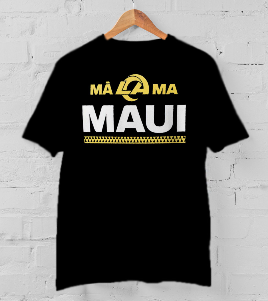 Mālama LA Rams Maui T-Shirt